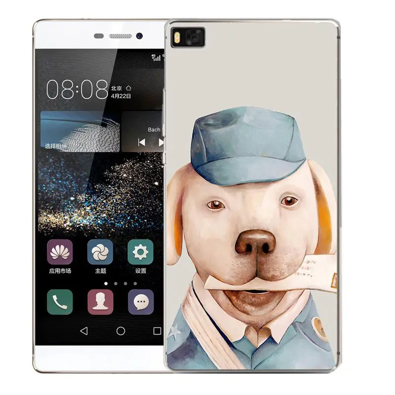 Qmswei ТПУ чехол для телефона huawei P10plus honor7 8 9 Y3 5A 5C 6A 6 S 3c P8 P9lite 4C стежка собаки в виде