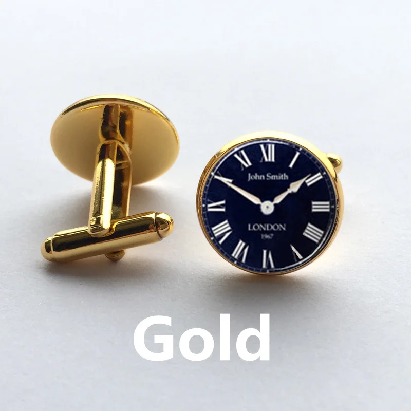 Новинка двойные круглые часы в стиле стимпанк винтажные детские часы|cufflinks
