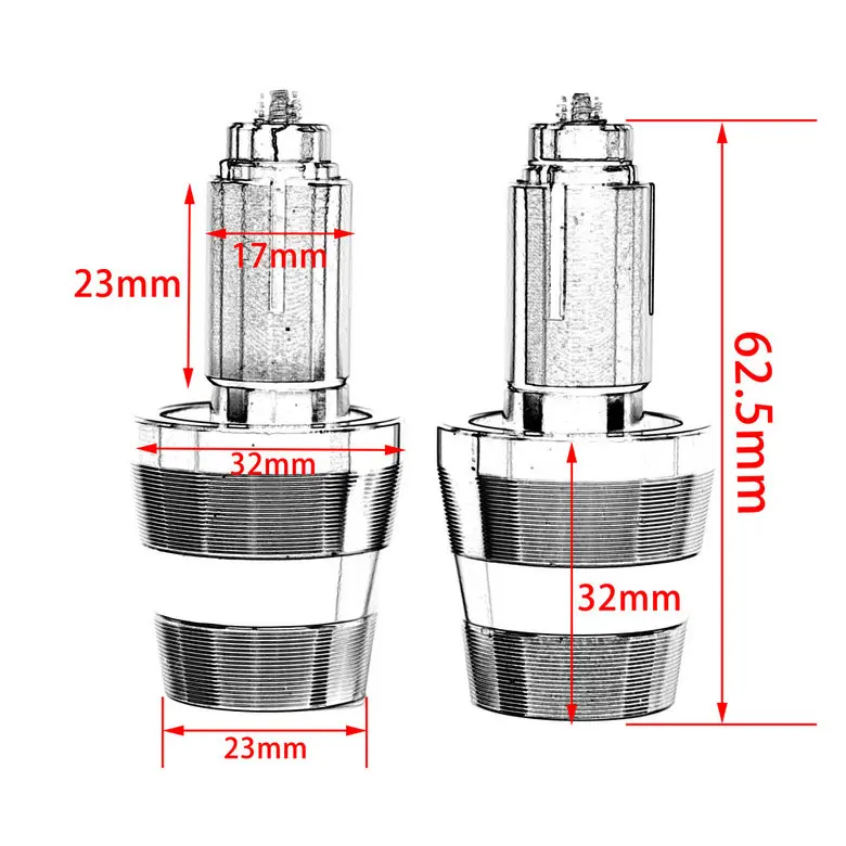 Мотоцикл CNC алюминиевая ручка ручки гири конец бар крышка вилка для Suzuki GSX650F |