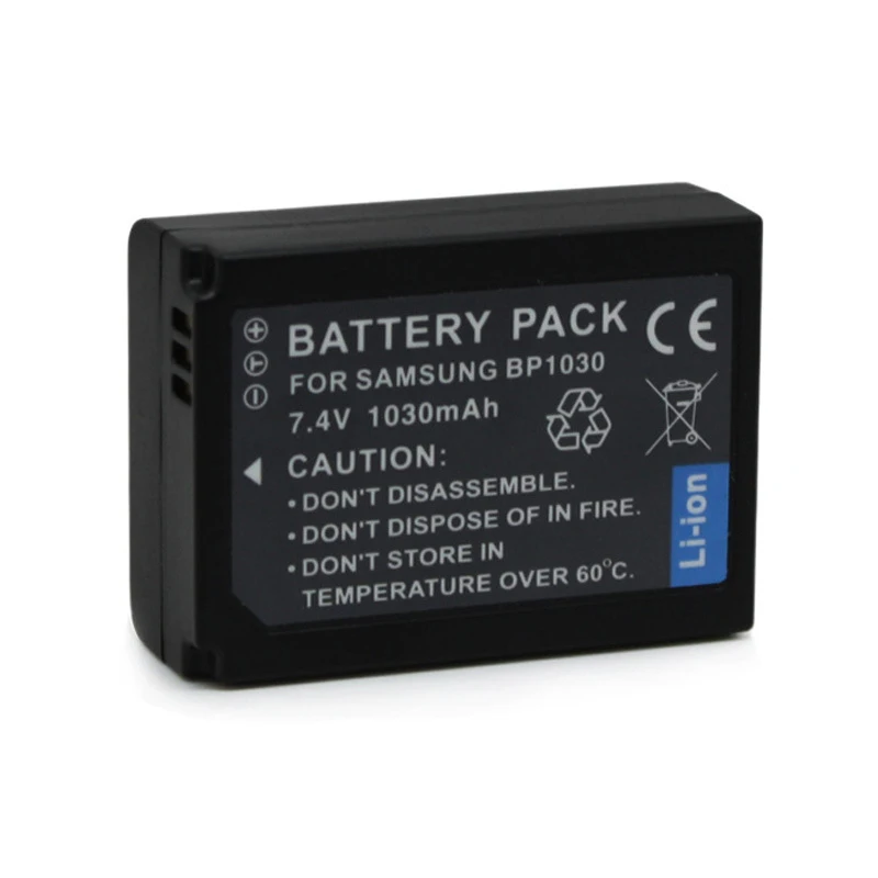1030mAh for SAMSUNG NX200 Camera Battery BP1130 BP-1030 Lithium 7.4V NX300 NX1000 NX210 NX2000 NX-300M | Электроника