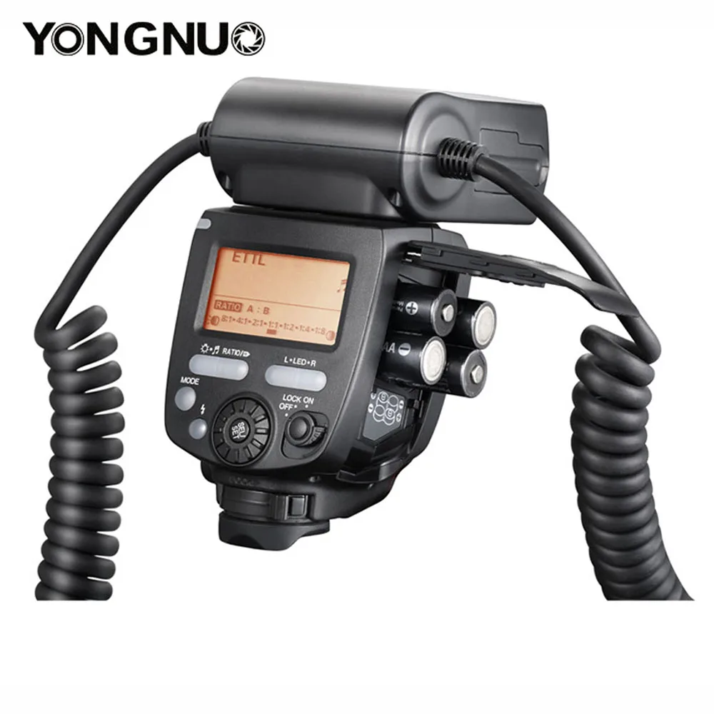 Yongnuo YN24EX TTL вспышка для макросъемки с переходными кольцами Canon EOS 5DII 5diii 650D 600D 450D