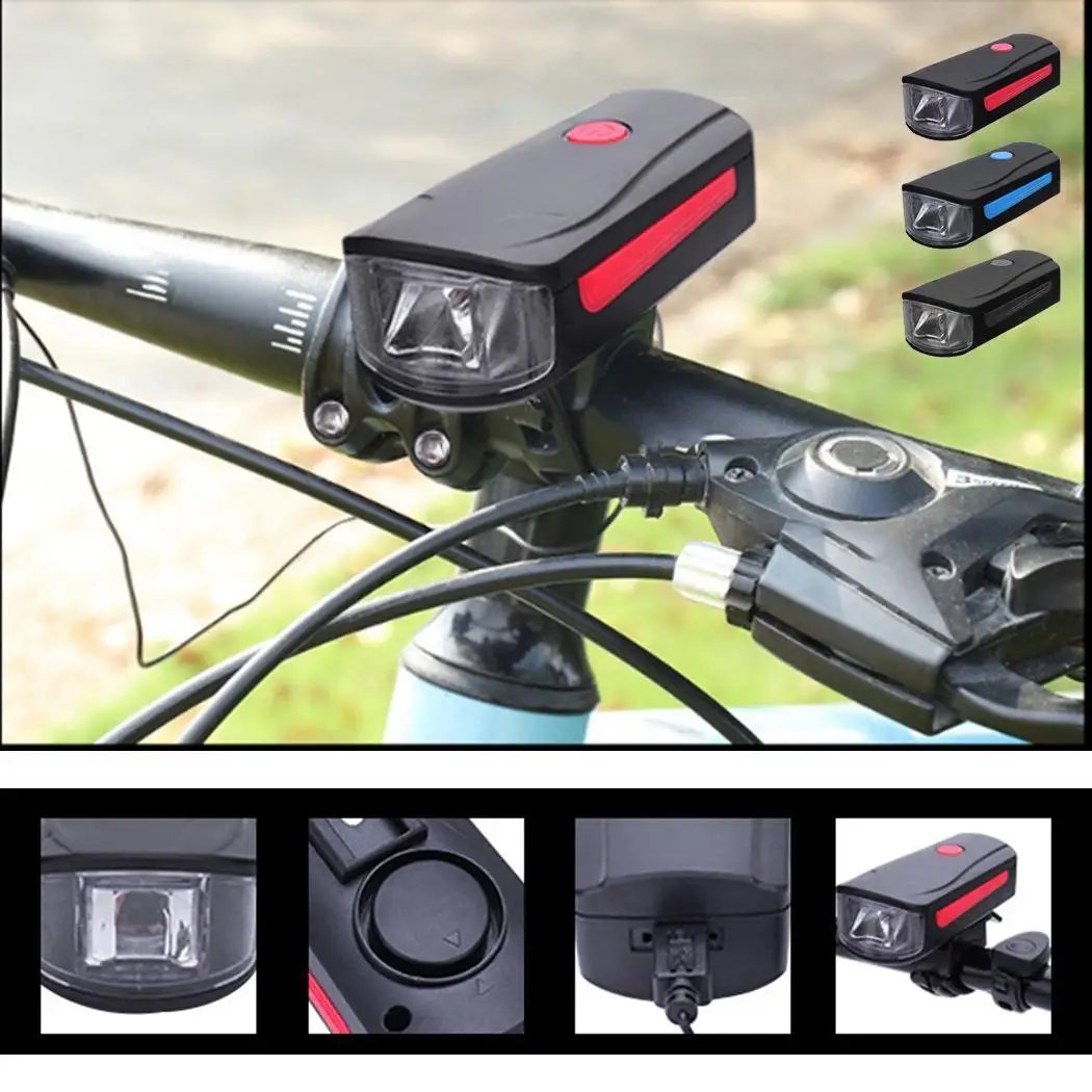 USB Перезаряжаемый светодиодный велосипедный передний фонарь для езды на