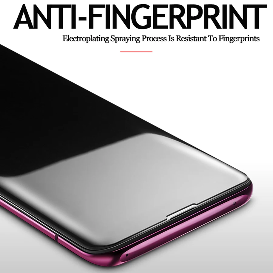 УФ протектор экрана из закаленного стекла для Samsung Galaxy S21 S20 S10 S9 S8 полный жидкий