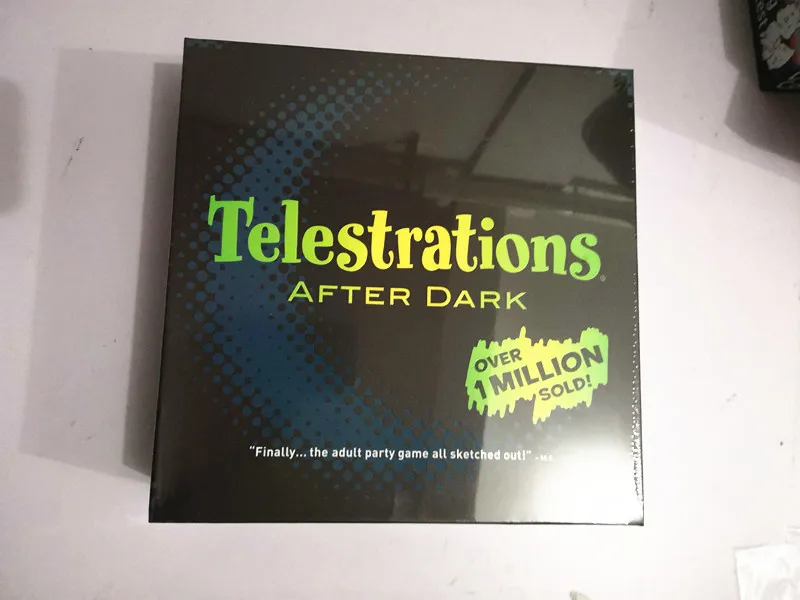 Telestrations After Dark Adult Party Games adult board game card Toys | Спорт и развлечения