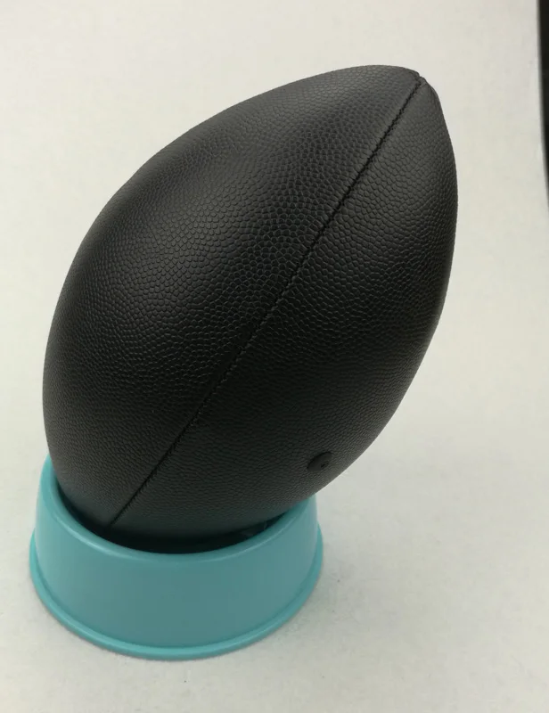 Для регби спортивных официальных размеров 6 черный цвет американский футбол мяч