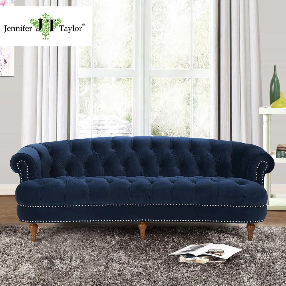 Jennifer Taylor La Rosa Estate Blue диван 85 &quotШ х 40&quot Д 32 &quotH | Мебель