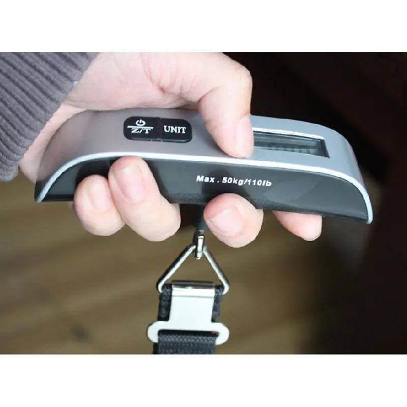 Popular 50kg/10g Portable LCD Digital Hanging Luggage Scale Electronic Weight sc | Инструменты