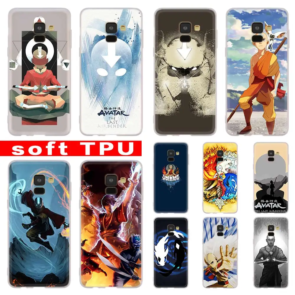 Мягкий чехол для Samsung Galaxy A80 A90 A8 A6 Plus A5 A3 A7 2018 2017 2016 A50 A30 A40 A70 A10 A2 CORE Avatar The Last