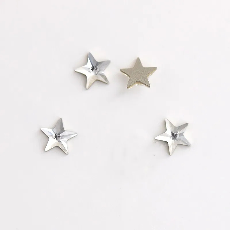 Ms Betti Swarovski Rivoli Star с плоским основанием 2816 5mm 001AB DIY Ювелирные изделия Подарки