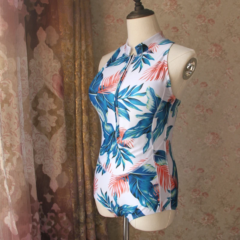 Новые летние купальники пляжные цельные без рукавов купальный костюм с