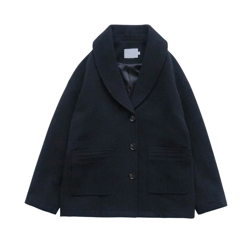 

Jvzkass 2019 Japanese Academy of Wind Green Fruit Collar Jacket Women Retro Simple Fashion Casual Jacket Z287