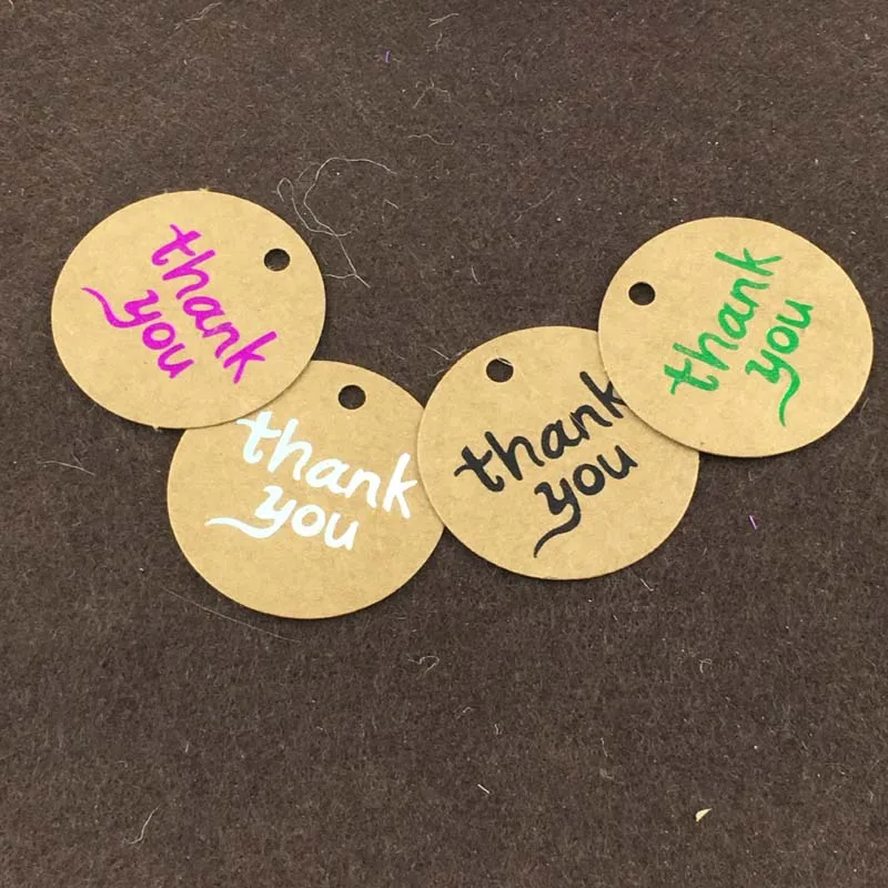 200 шт крафт ценники + пеньковые нитки бумага спасибо ярлык бумажные карты DIY