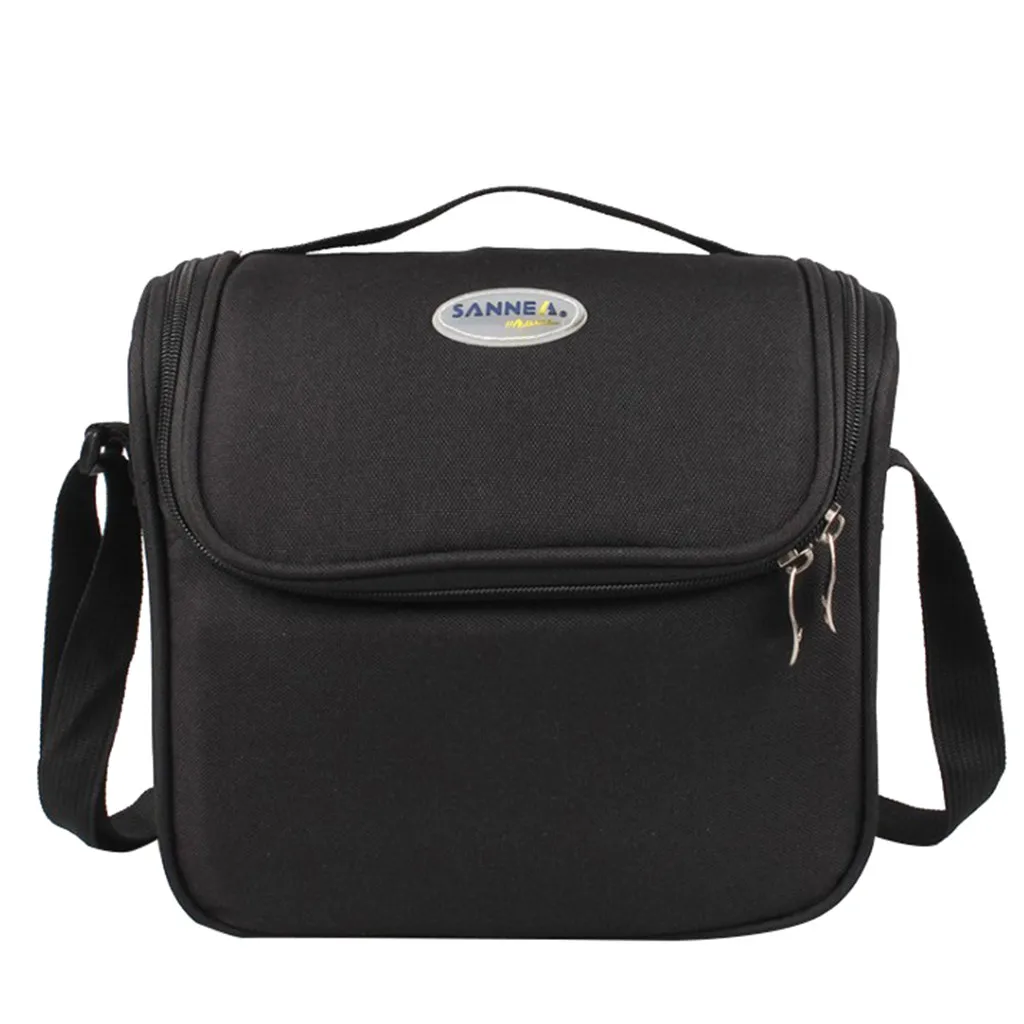 Сумка для ланча из полиэстера Портативная сумка обеда термоизолированная