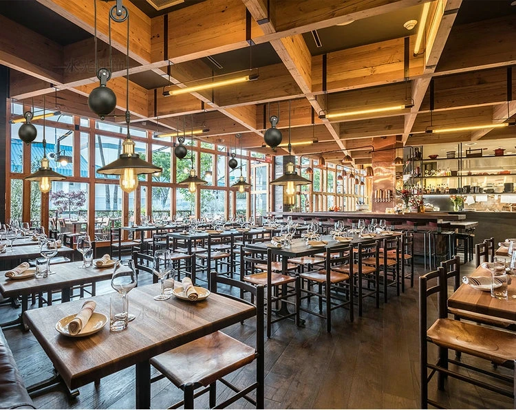 Винтажный железный подвесной светильник в стиле лофт промышленный американский