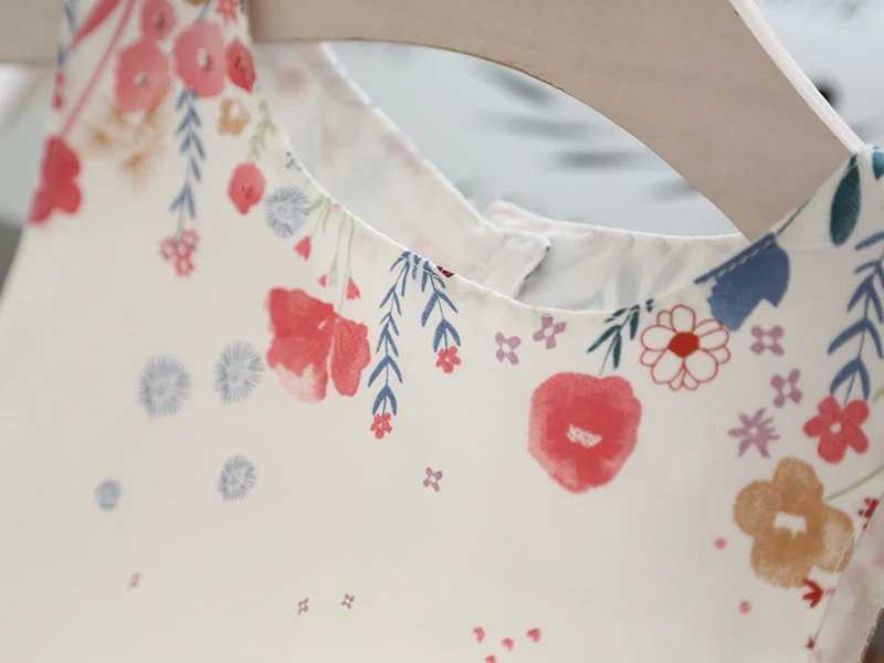 Toddler Girl Summer Princess Dress White Kids Fashion Wholesale Lots Bulk Clothes Little Cotton Floral Party Frocks | Детская одежда и