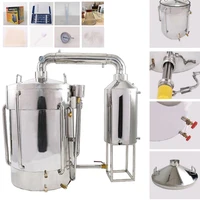 160l litres 43gal new home stainless moonshine still water distiller alcohol wine making brew kits wessential oil separator kit