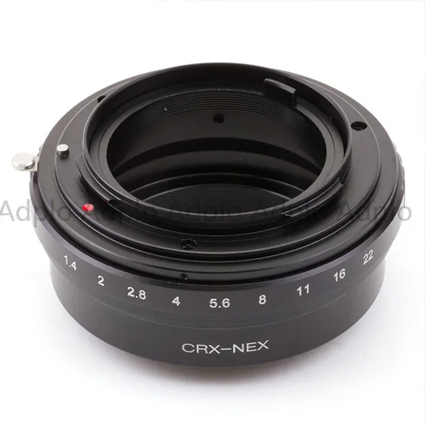 Адаптер Pixco подходит для объектива с креплением dotrex CRX к корпусу камеры Sony NEX E-Mount