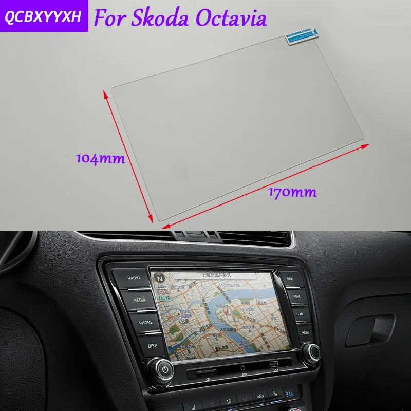 Автомобильная наклейка 8 дюймов gps навигация стеклянная защитная пленка