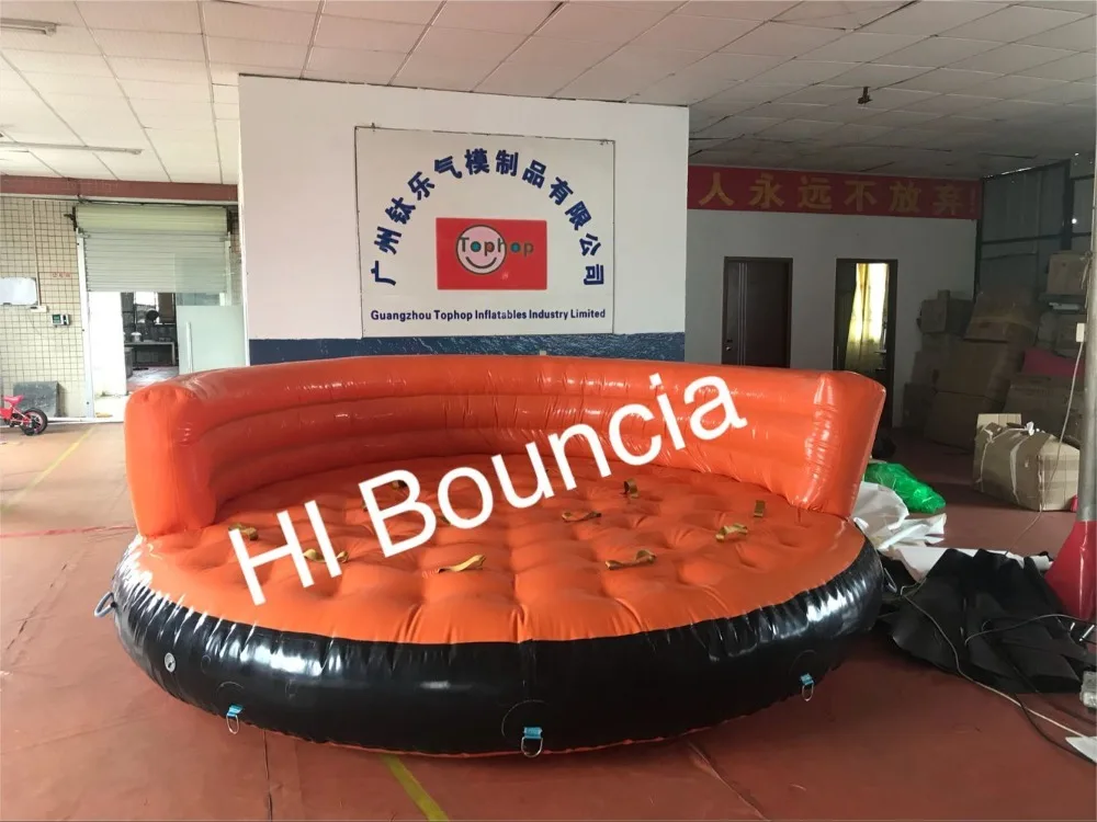 Сумасшедшая НЛО надувная сумасшедшая водная игра надувной остров летающая рыба