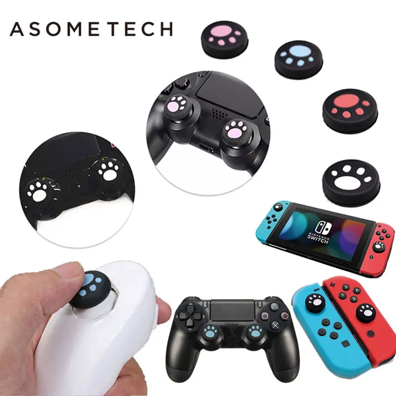 2 шт. силиконовые накладки на кнопки для Nintendo Switch SONY PS4 Ps3 iPega xbox one 1 wii|Запасные