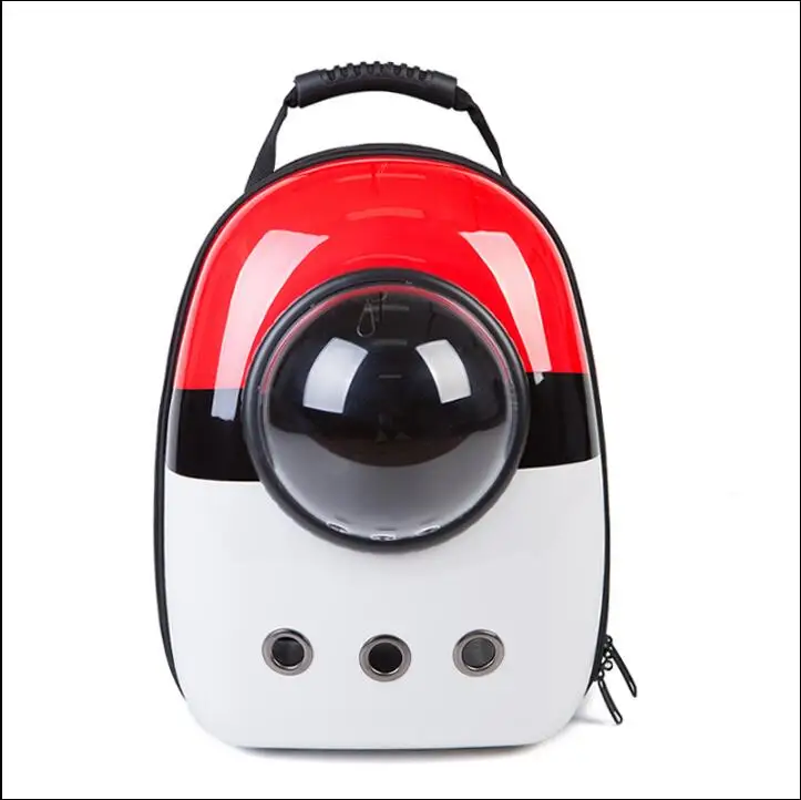 Покемон пространство Capsule кошка рюкзак пузырь окна для котенок Щенок Чихуахуа