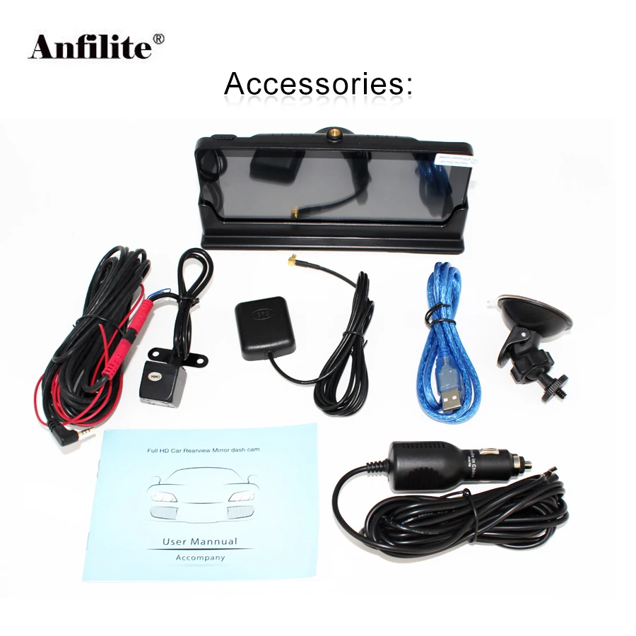 Anfilite 10 шт. 6 86 дюймов Android 5 1 грузовик GPS навигация Bluetooth ROM 16 Гб RAM 1080P Автомобильный