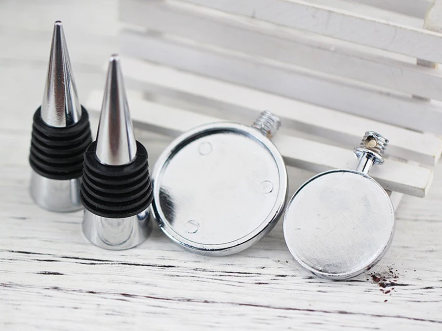 1pcs Metal 31.2/36mm Bottle Stopper Wine Storage Twist Cap Plug Reusable Vacuum Sealed Tool For DIY Making | Украшения и