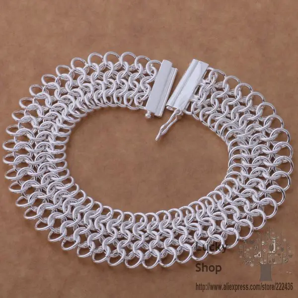 

AH231 браслет из стерлингового серебра 925 пробы, Стерлинговое Серебро 925 пробы, модные ювелирные изделия больше рядов/bcrajtya eujanlqa