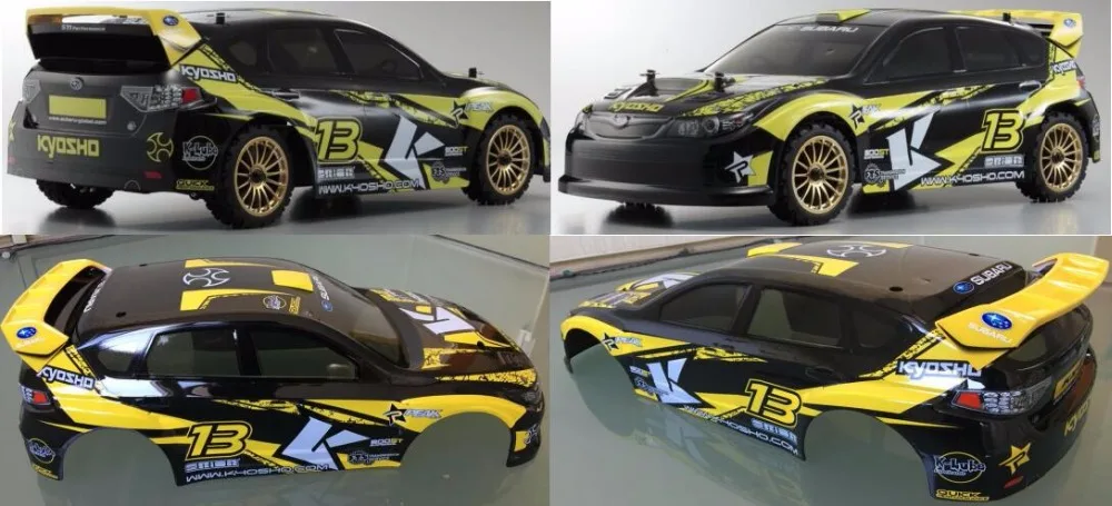 Kyosho 1/10 безщеточный Fazer FAB103 4WD rc на дороге гоночный автомобиль SSSSubaruU корпус ПК