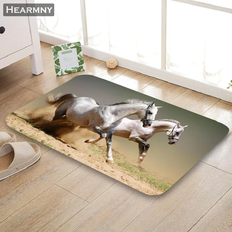 Напольный коврик Nice Horse оригинальный абсорбирующий мат для ванной входной двери