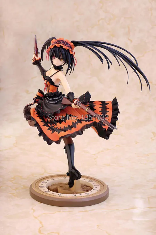 Date A Live Tokisaki Kurumi 1/8 Масштаб ПВХ фигурка коллекционная игрушка " 23 см