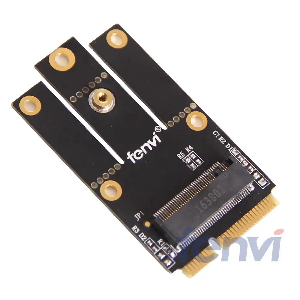 M.2 NGFF на мини разъем pci е (PCIe + USB) Адаптер для Intel 9260AC 8265NGW беспроводной Блютуз Wlan Card