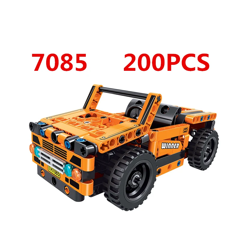 Technic классический трактор мотоцикл создатель модели строительные блоки кирпичи