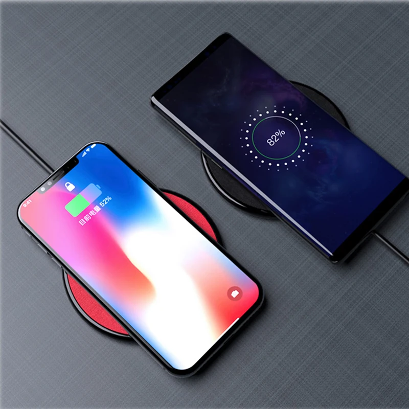 Беспроводное зарядное устройство 15 Вт Qi для iPhone быстрая Беспроводная зарядка