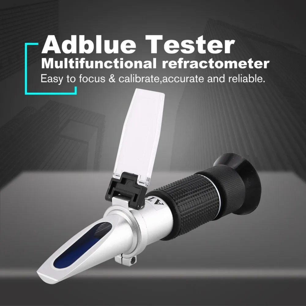 Ручной рефрактометр 0%-35% Adblue этиленгликоль антифриз содержание жидкости батареи