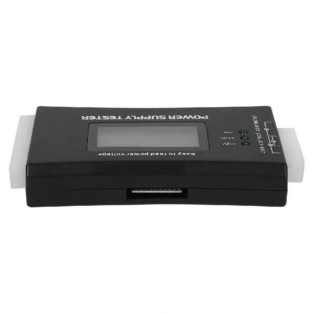 Цифровой ЖК-блок питания тестовый er многофункциональный компьютер 24 Pin LCD HD ATX BTX