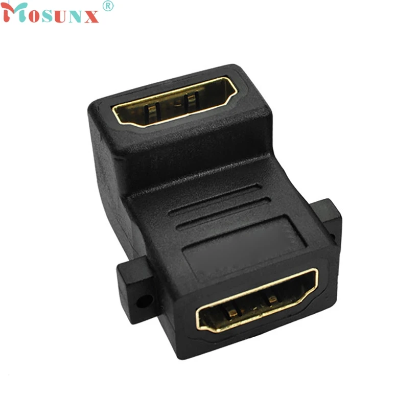 HDMI Женский к угол 90 градусов настенная пластина разъем адаптера Прямая поставка