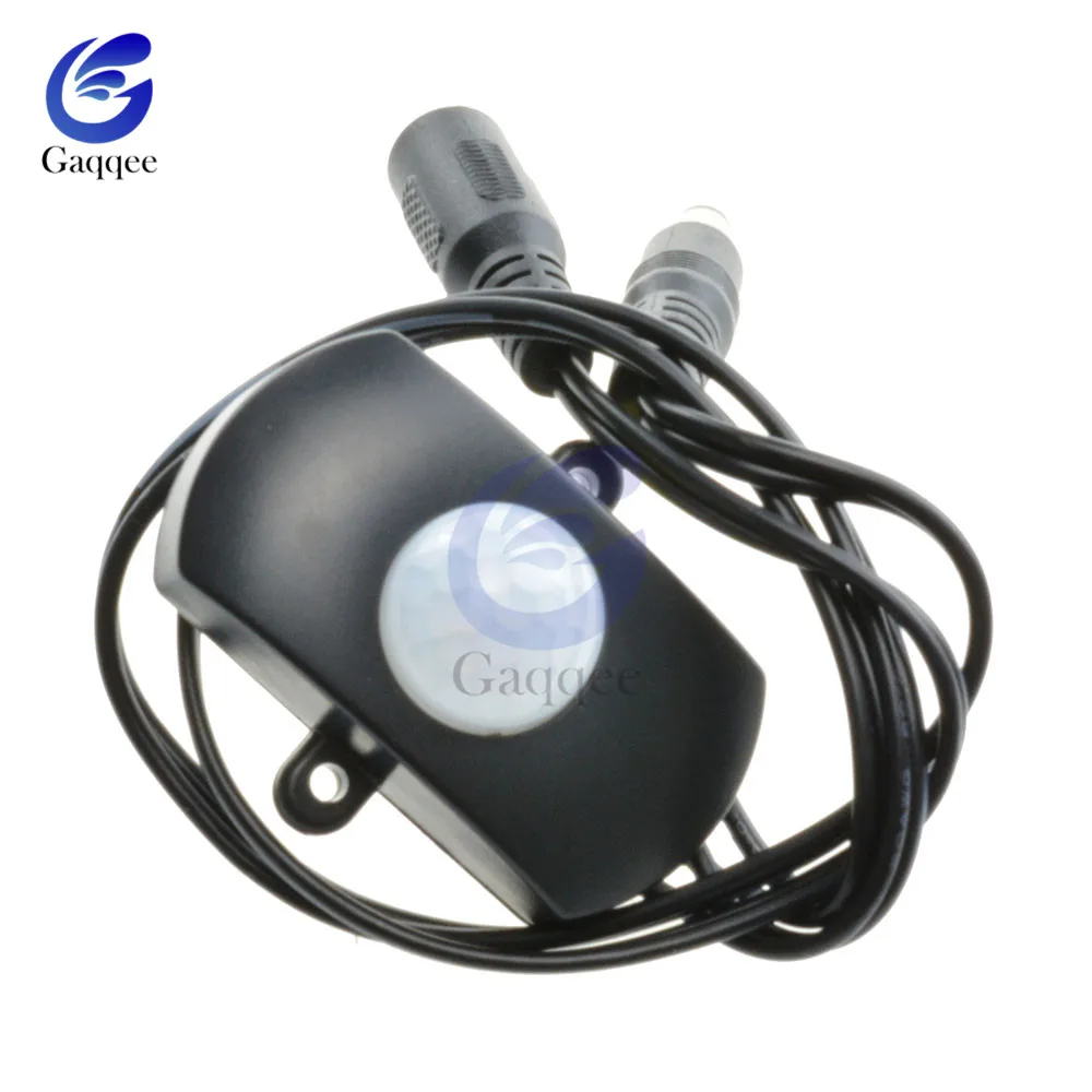 Черный DC 5V 12V 24V 5A датчик PIR переключатель мини инфракрасный ИК движения Детектор