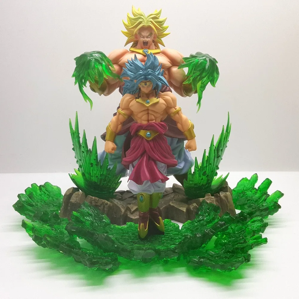 Dragon Ball Super Broli Saiyan Evolution DIY ночной Светильник СВЕТОДИОДНЫЙ Аниме Фигурка Dragon Ball Z Broly Lampara Модель Детская игрушка фигурка