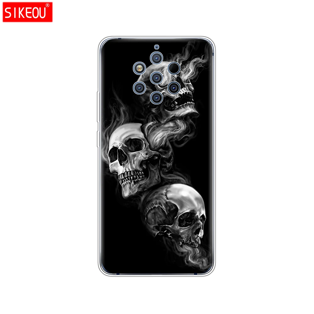 12056 Для Nokia 9 PureView чехол задняя крышка для Nokia 9 чистый вид чехлы для телефонов силикон бампер для Nokia9 PureView бампер coque мультфильм - Цвет: 12056