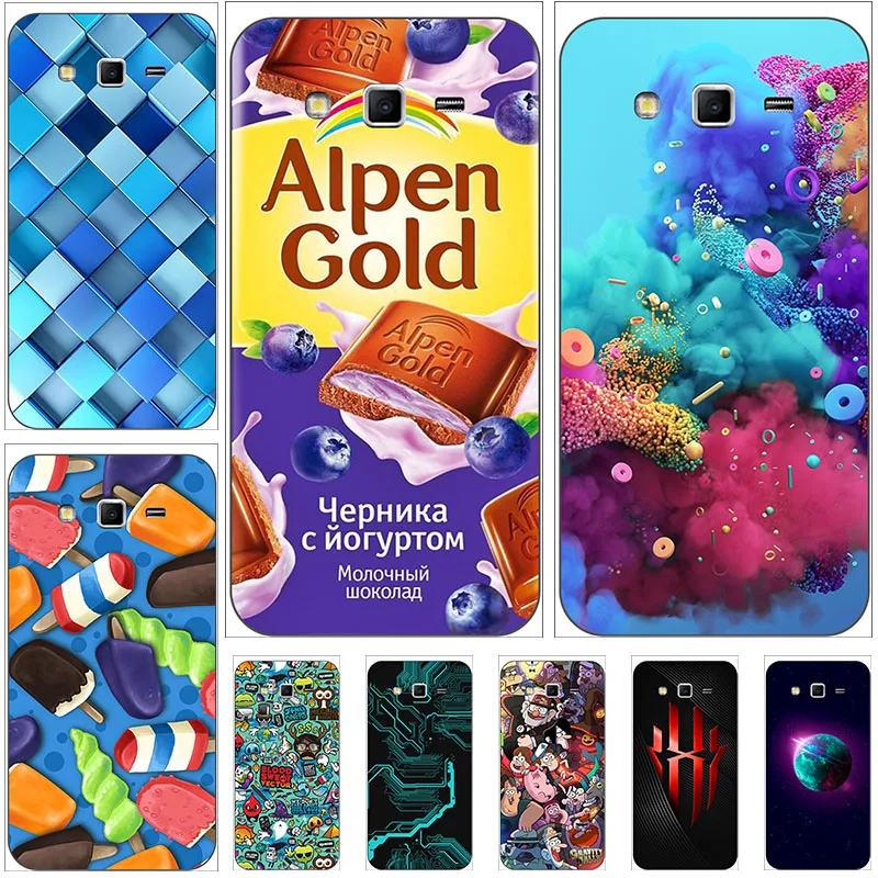 Пластиковый чехол с животными для телефона Samsung Galaxy Grand 2 Duos G7102 G7105 G7106 G7108|Бамперы| |