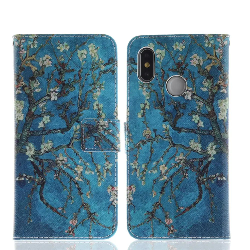 Откидные чехлы книжки на Xiaomi Mi 8 64 ГБ 128 256 PU Кожаные для 2018 Dual SIM случаи ТПУ