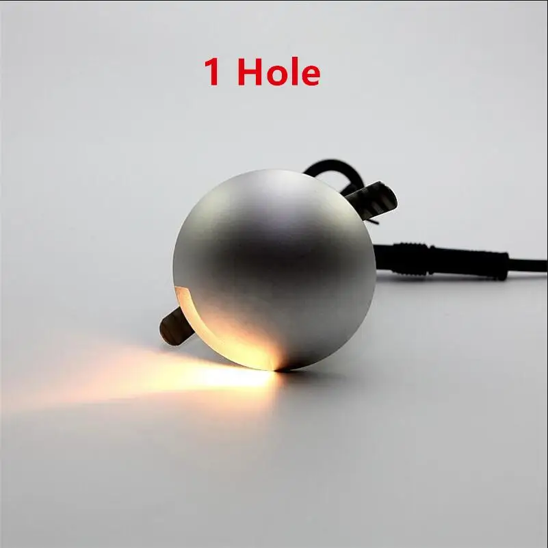 6 шт. высокое качество алюминиевый светодиодный светильник 3 Вт IP67 подземный