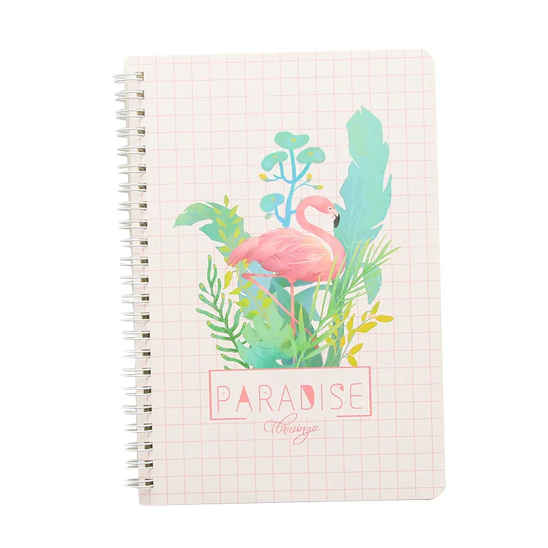 Coloffice Kawaii симпатичный бриллиант блокнот с Фламинго A5 детский подарок