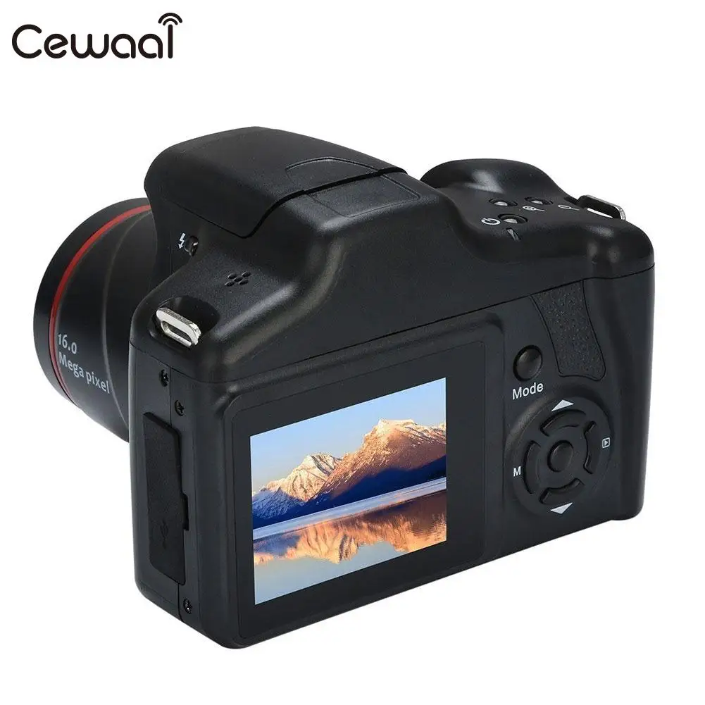 Cewaal вспышка лампа HD DVR цифровая камера 720P 16X зум DV рекордер Новая Премиум