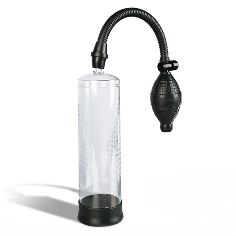 

Male Massage Care Large Size 6.5CM Manual Pump Diameter For Men Cock Erection Device Vacuum Magnifier Exercise