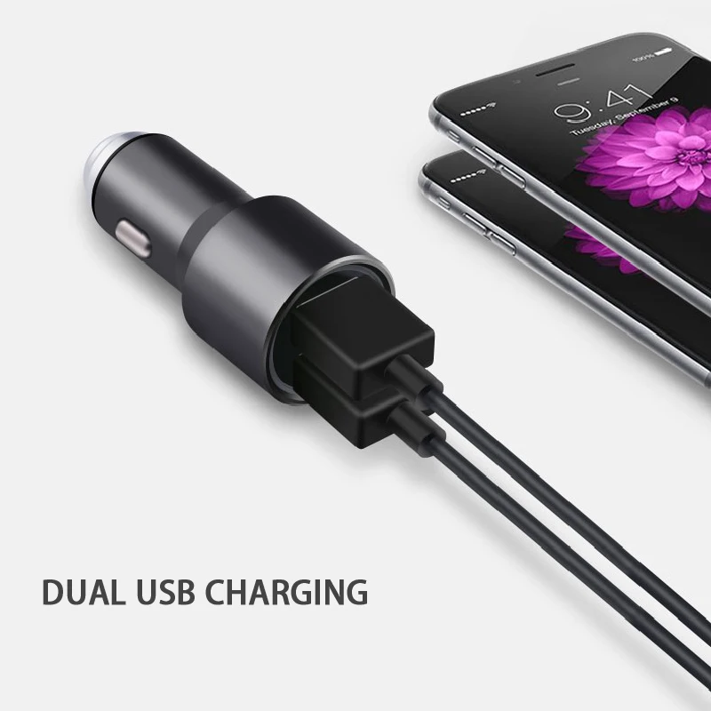 

1pc 12V Wireless Car Charger USB Quick Power Adapter 3.0 For Mobile Phone Tablet GPS Adapter Splitter Fast Car-Charger Universal