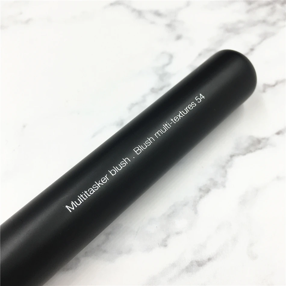 Угловая Кисть для румян Matte Black #54 многоцелевой Профессиональный бронзер с одним