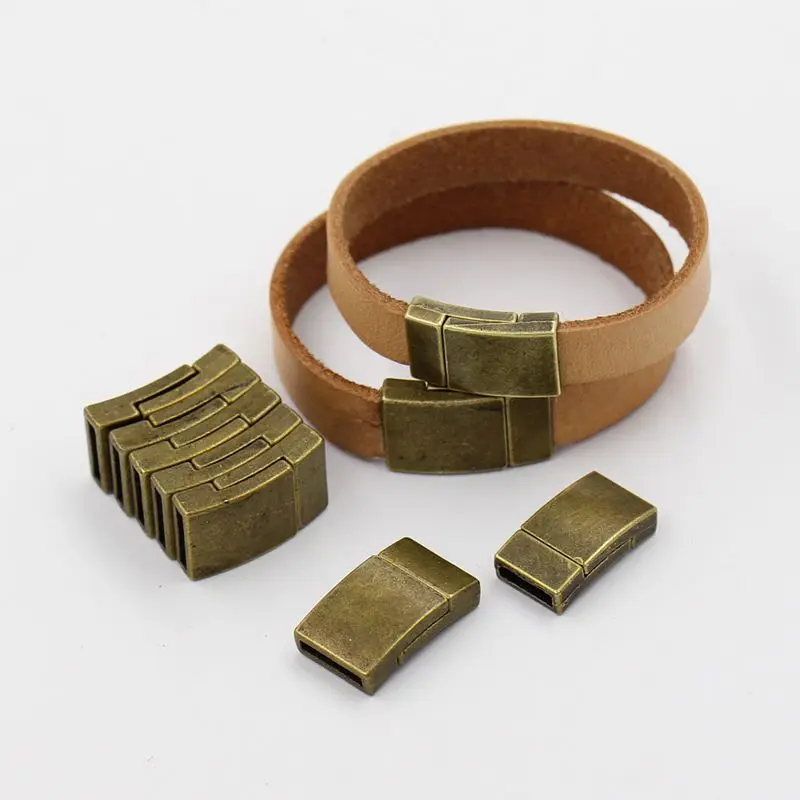 Магнитная пряжка для браслета сделай сам аксессуары подходящие кожаного шнура
