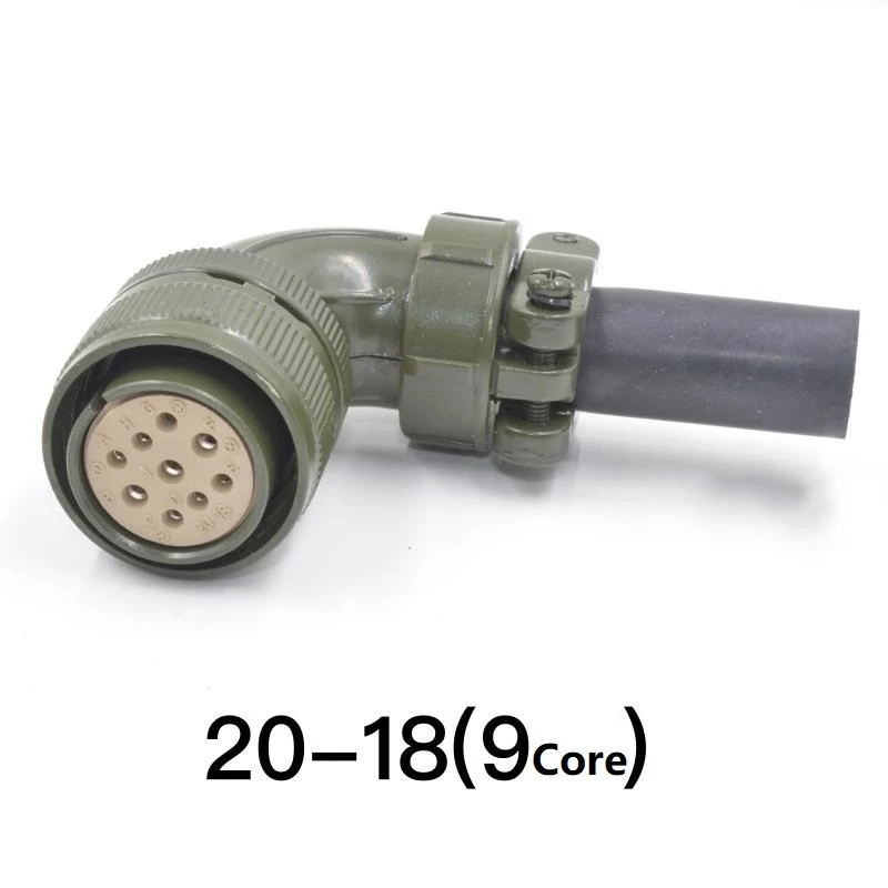 Авиационная вилка 9 Pin MS3108B 20 18 18S 18P Core Servo штекер двигателя для Yaskawa Mitsubishi Panasonic Sanyo